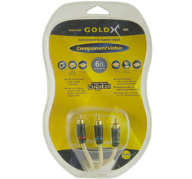 6ft Premium Component RGB RCA Cable